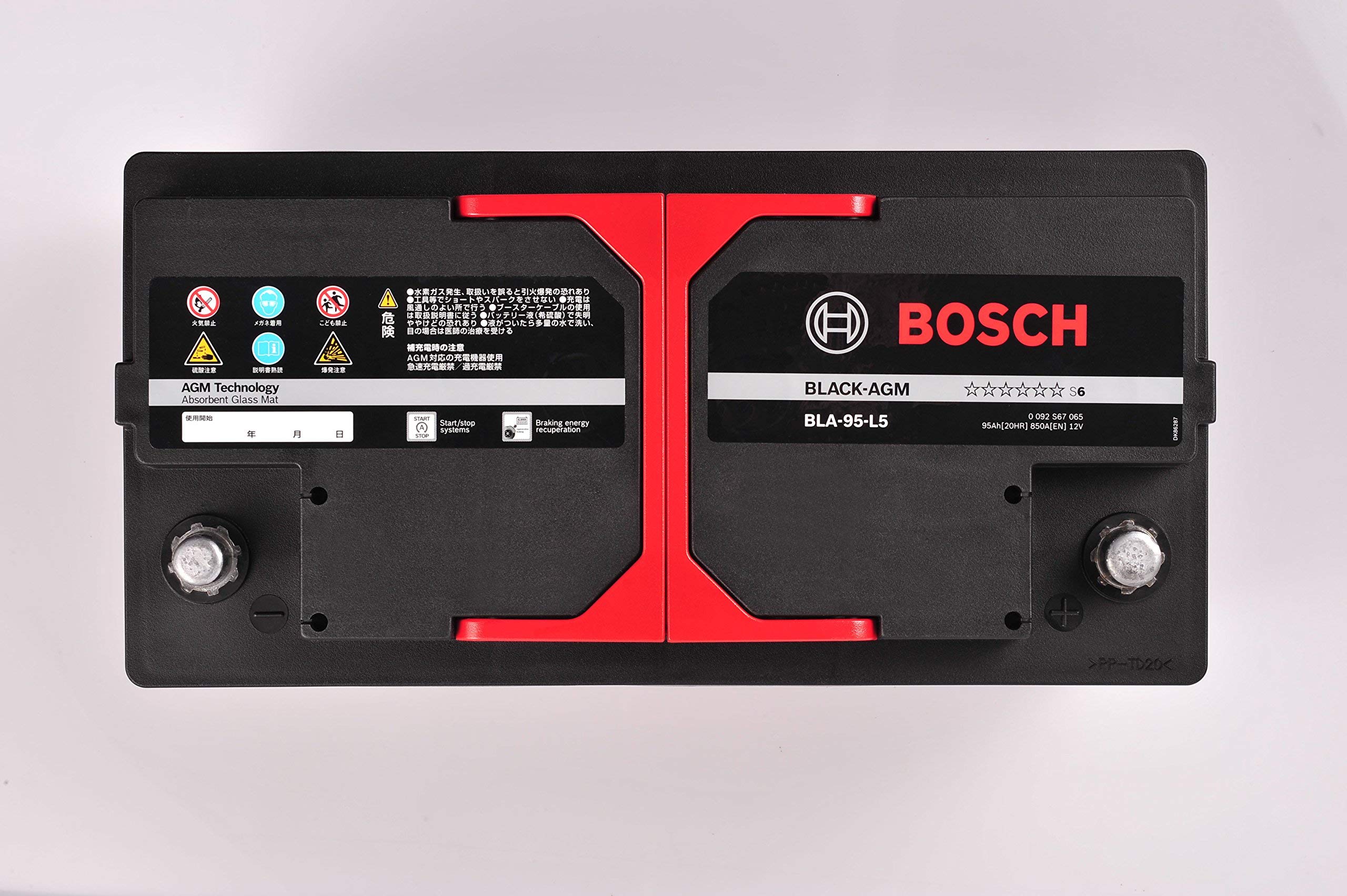 おちゃ　BOSCH バッテリー BLACK-AGM BLA-95-L5 Amazon.co.jp: BOSCH (ボッシュ) 国産車・輸入車バッテリー