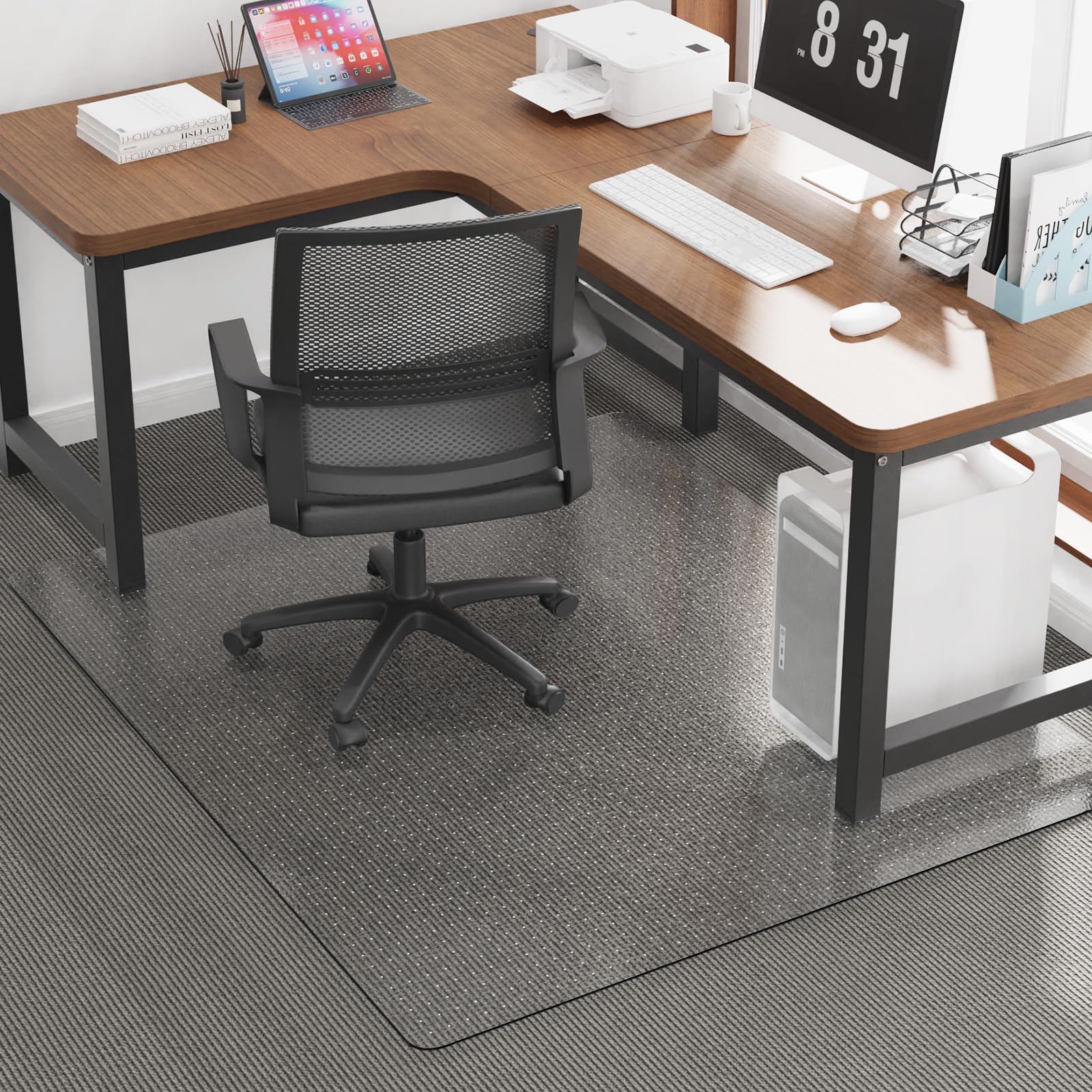 50 x 60 Carpet Floor Mat for Office Chair Clear Desk Chair Floor Mat for Carpet for Medium