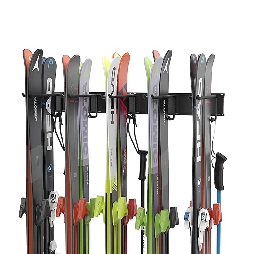 Ultrawall Ski Rack Storage Organizer
