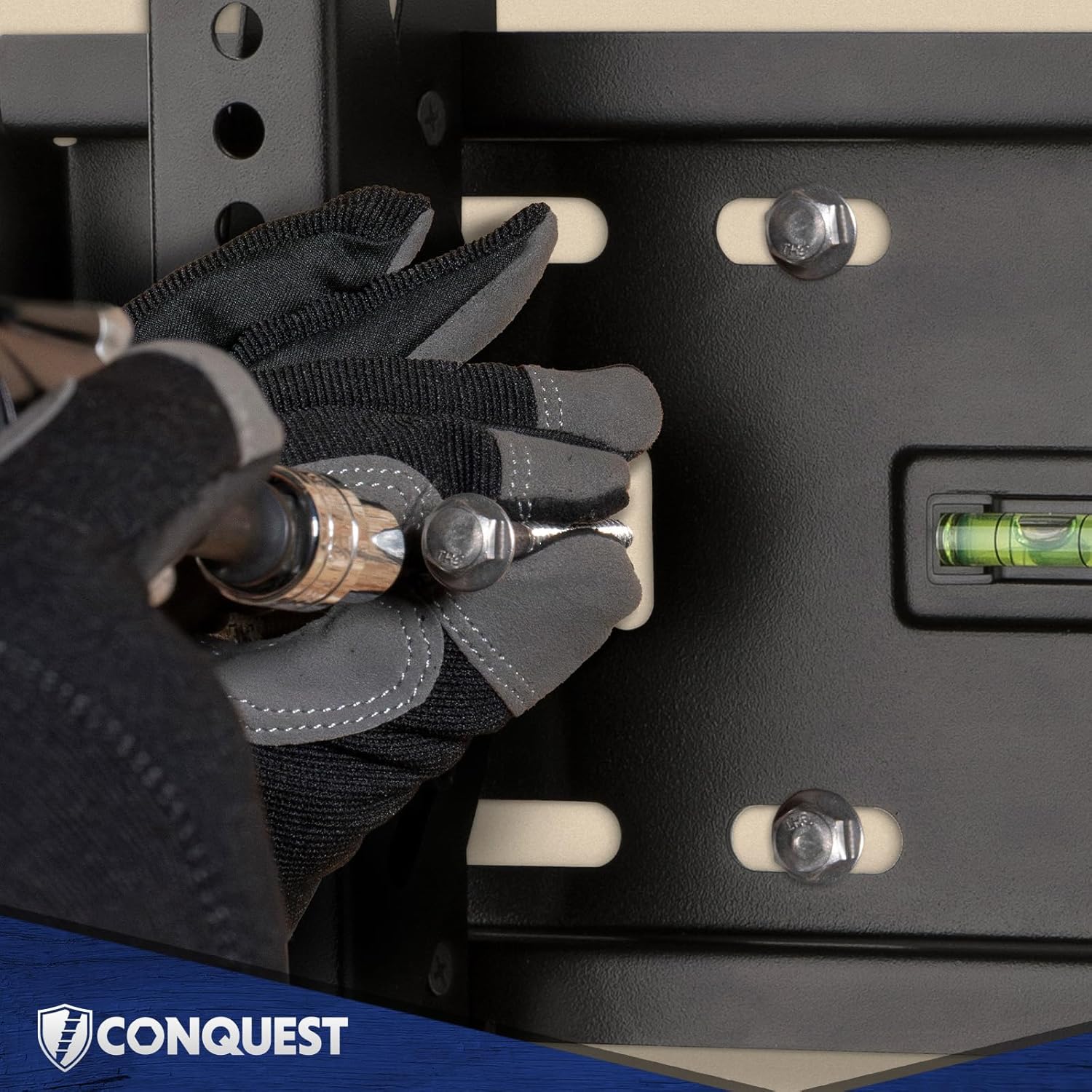 Conquest 3/8" x 7" Lag Bolts, 18-8 Stainless Steel, Coarse Threads Hex Head, Corrosion-Resistant for Outdoor, Wood, and Structural Projects (25 Pack)