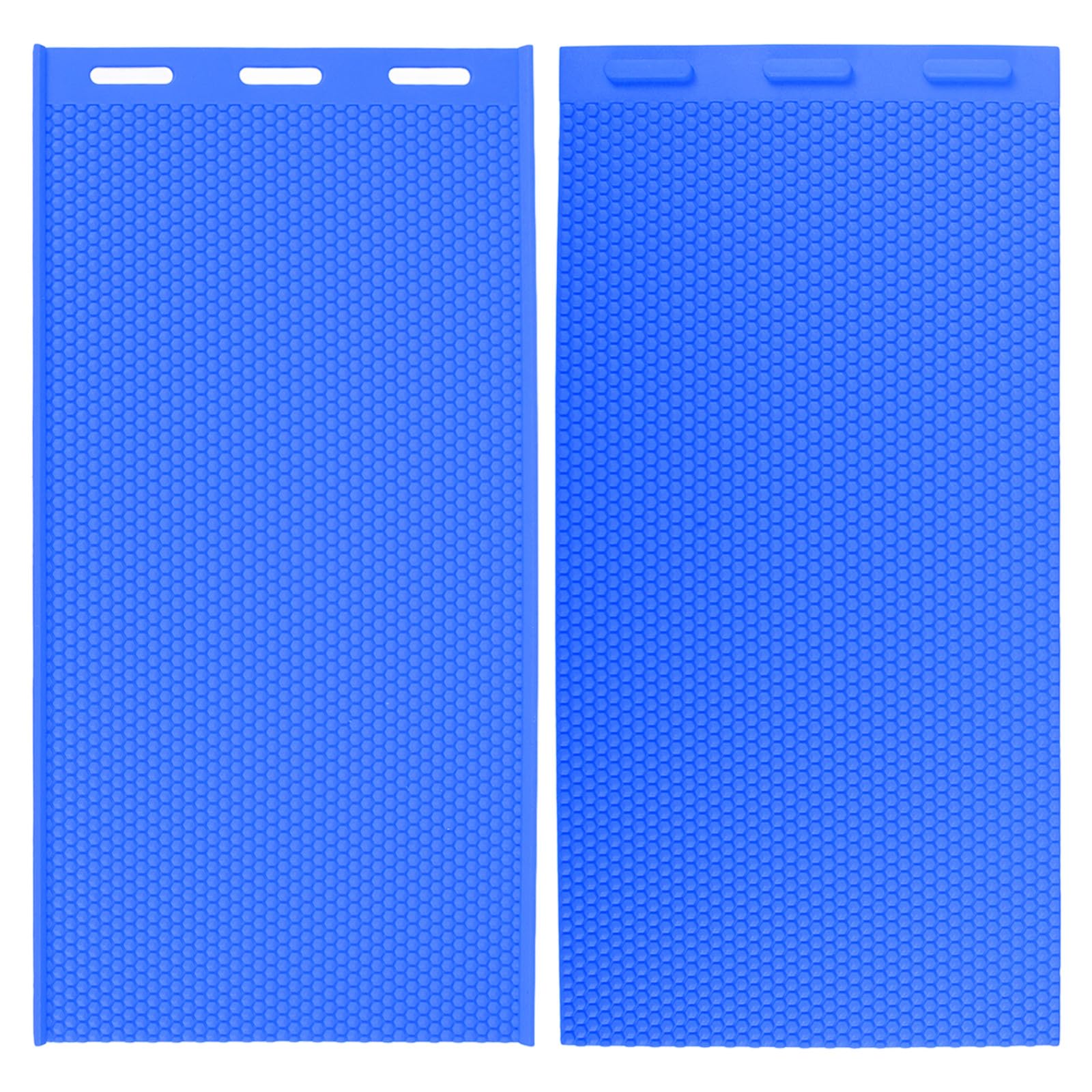 POPETPOP Molde de Silicona Flexible para Láminas de Panal Azul Molde Artesanal para Apicultura y Fabricación de Velas DIY Reutilizable y Fácil de Limpiar para Manualidades