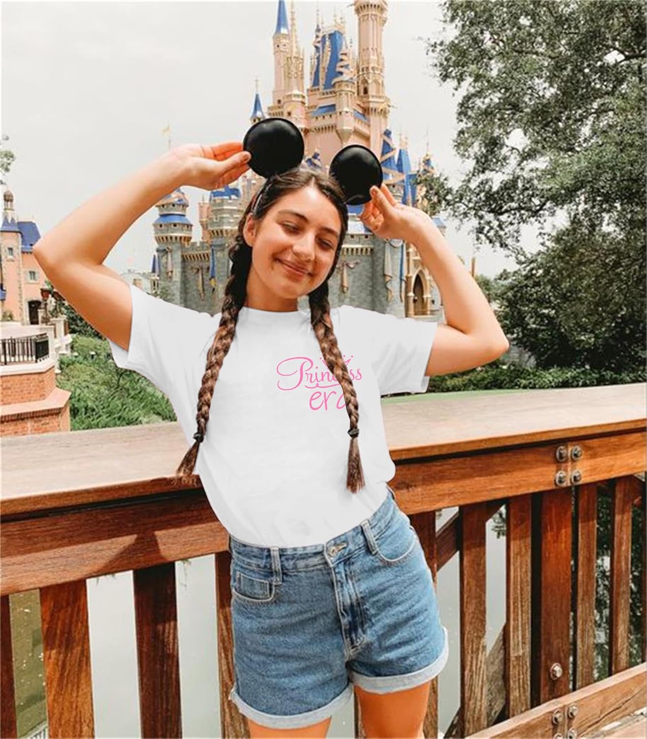 Magical Shirt for Women Magic Kingdom Shirts Cute Castle Graphic T Shirts Princess Shirt Family Vacation Trip Tee - Image 4