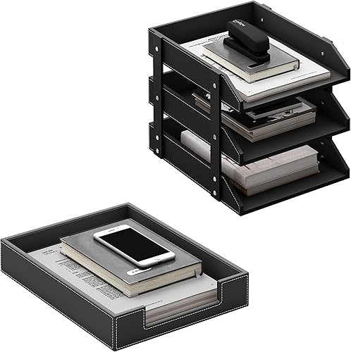 Miniatura 1 de Thipoten Organizador de escritorio de cuero