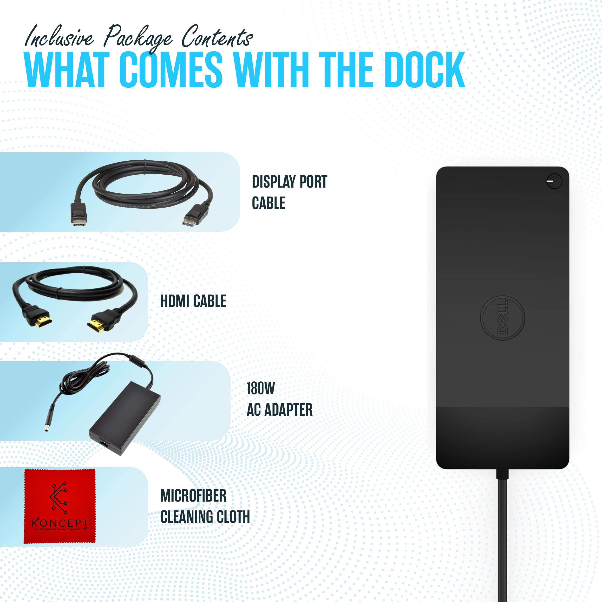 Amazon.com: Dell WD19TBS Thunderbolt Dock - USB C Docking