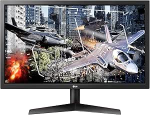 LG 24GL600F-B Gaming Monitor 23.5" TN FHD 144Hz 1ms MBR AMD FreeSync DP, HDMI