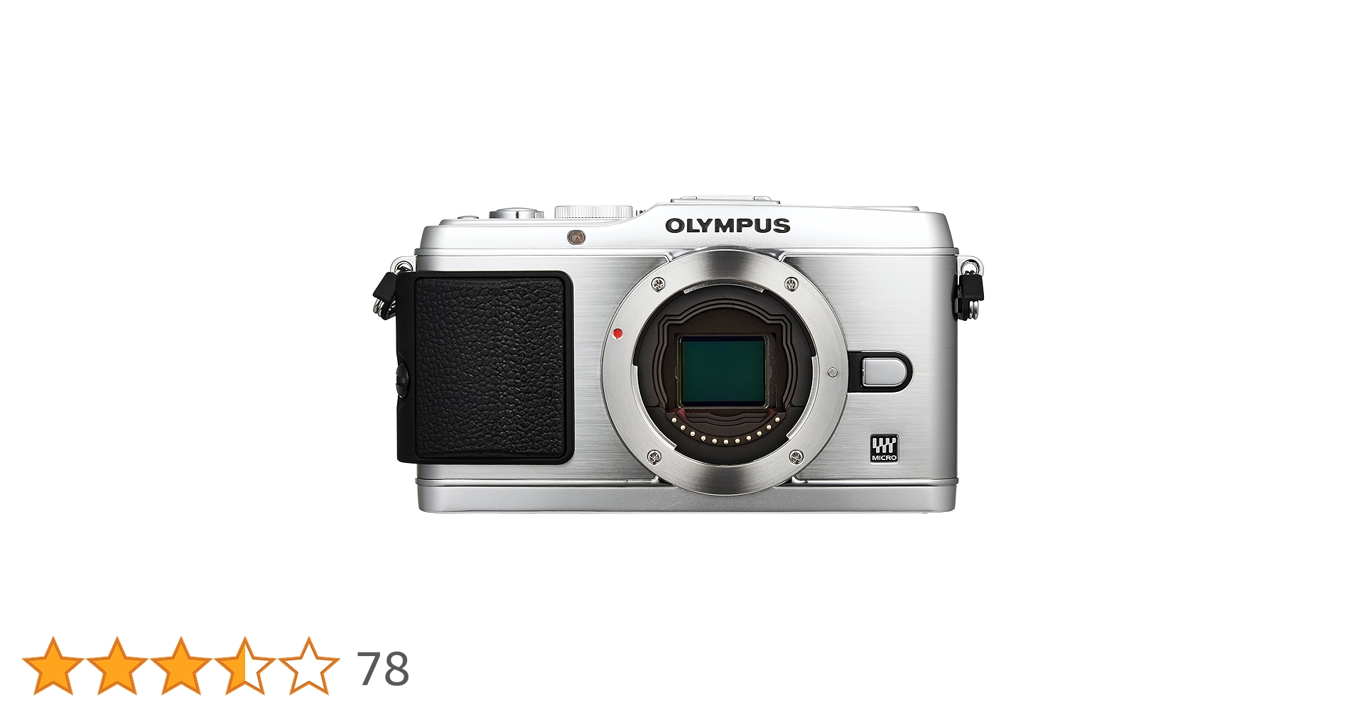 美品 E-P3 OLYMPUS 本体 カスタム デジカメドレスアップ主義：新潮流グリップカスタマイズ