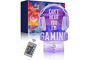 Dreamy Gaming Night Light: Illuminate Your Kid's Gaming Room