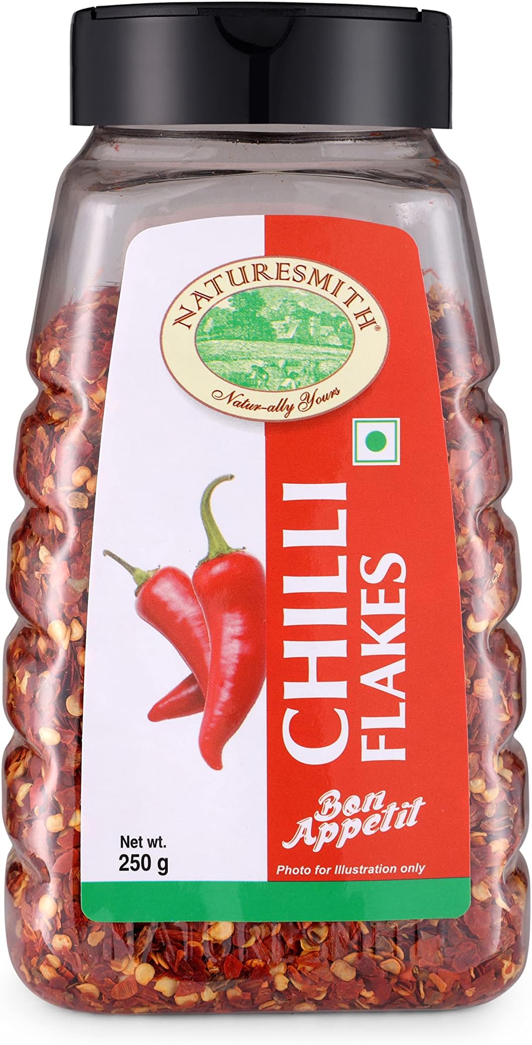 NATURESMITH CHILLI FLAKES-250g || READY TO USE BIG JAR ||