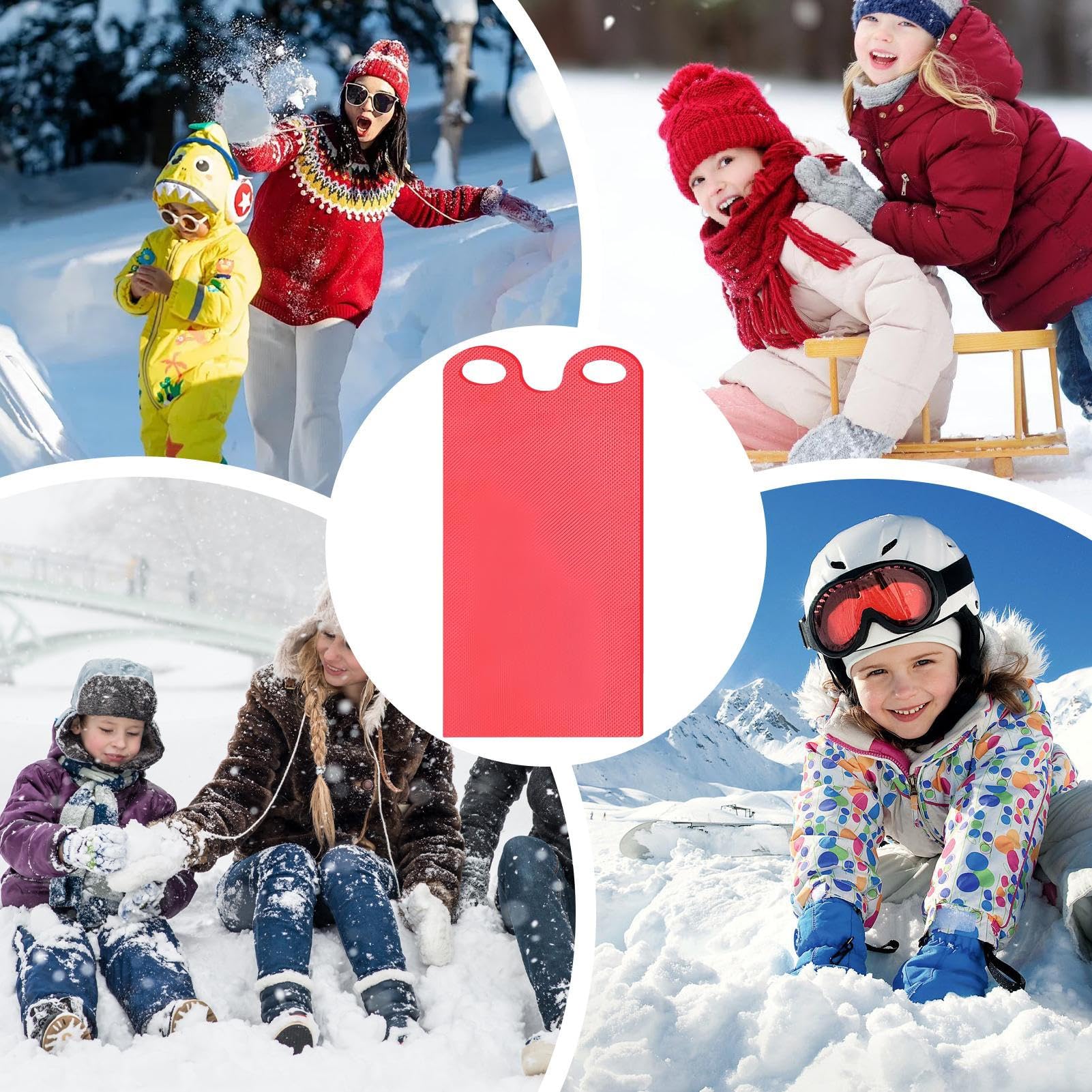 Luge de Sable | Luge d'hiver Souple,Tapis Glissant Épais Enroulable Doux pour Ski Plage Pelouse École Activités Sportives