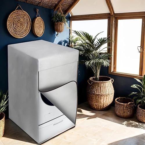 Miniatura 3 de Funda para lavadorasecadora lavadora de carga frontal con pedestal, cubierta GILA Essentials (impermeable, protector solar y protector a prueba de