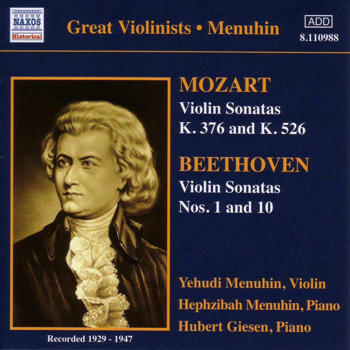 MOZART / BEETHOVEN: Violin Sonatas
