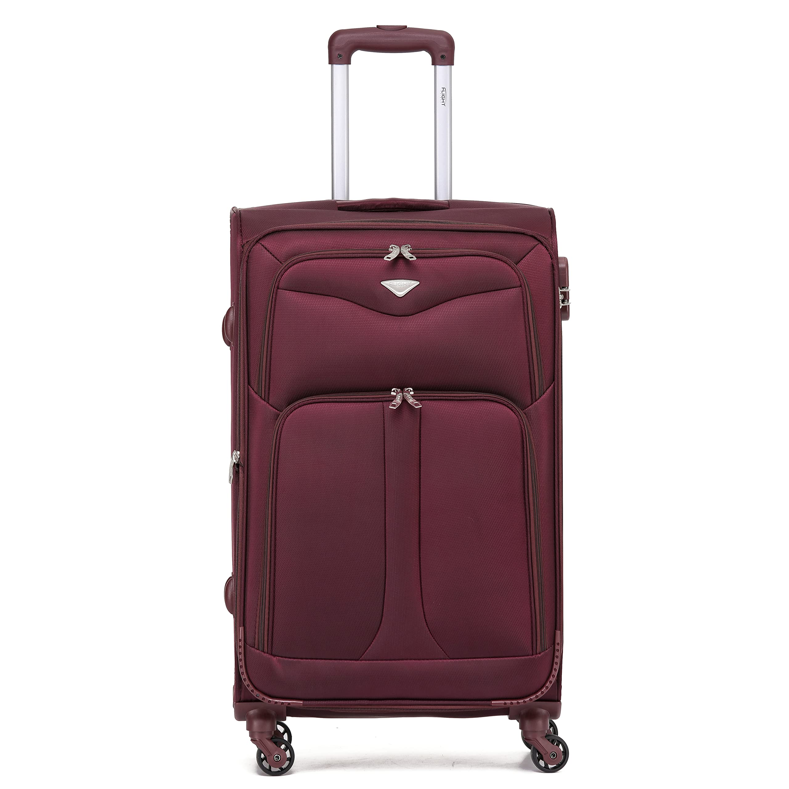 Flight Knight Lightweight 4 Wheel 800D Soft Case Suitcases Anti Crack Cabin & Hold Luggage Options Approved for Over 100 Airlines Including easyJet, BA & Many More! — view 50