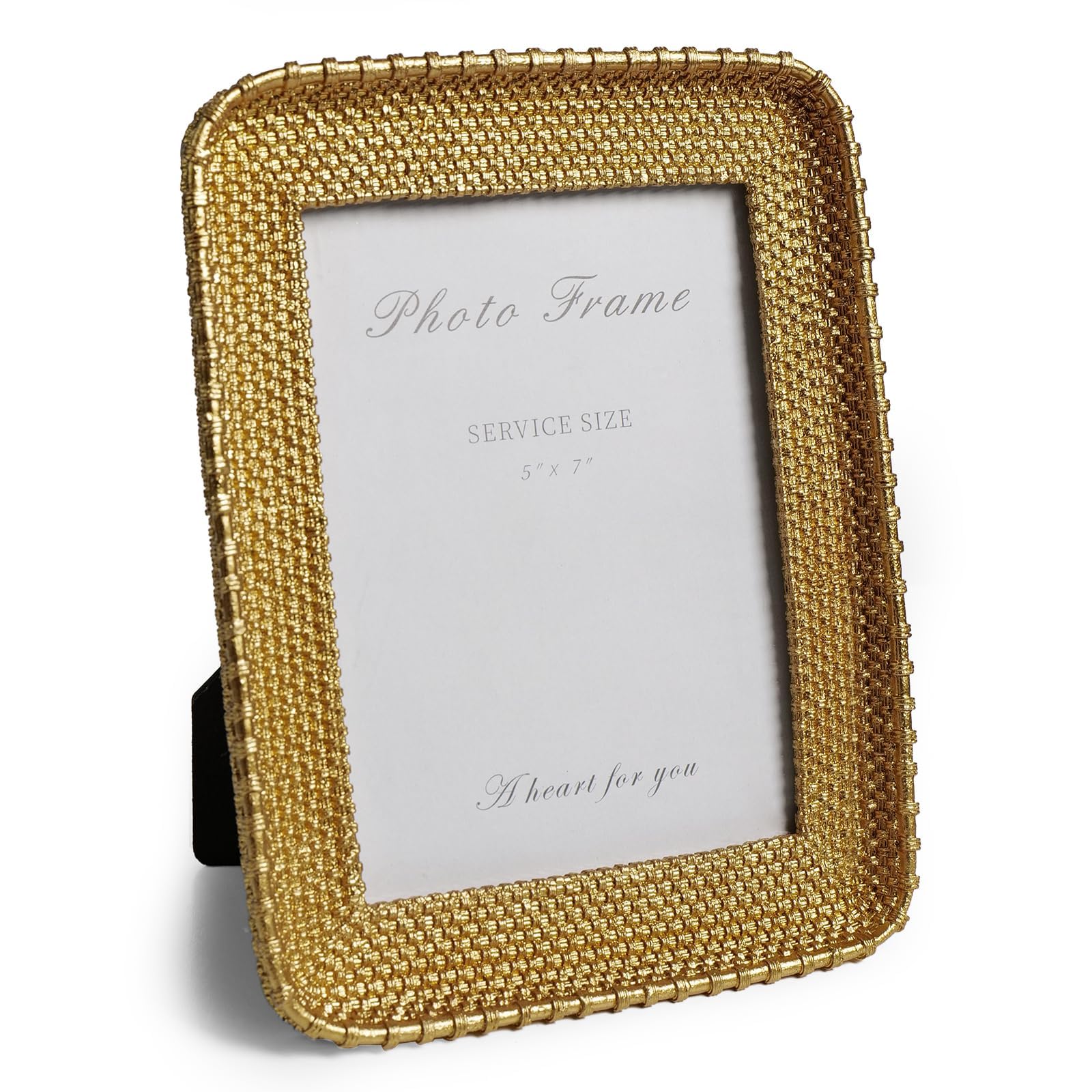 Cuspin Rattan Gold Frame