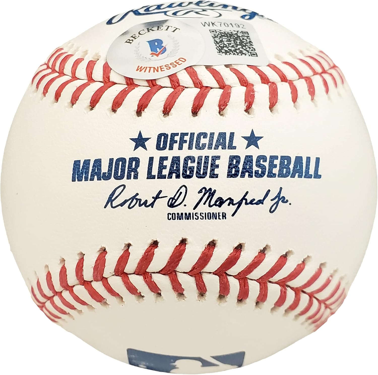 Walker Buehler Autographed Official M.L.B. Baseball LA Dodgers Beckett BAS