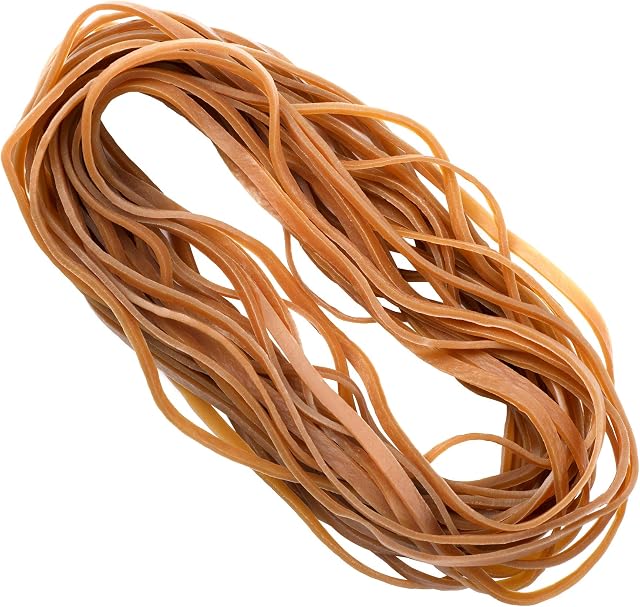 30 Pcs Large Rubber Bands (20cm/ 8inch), Big Heavy Duty Elastic Bands for Office, School, Trash Cans