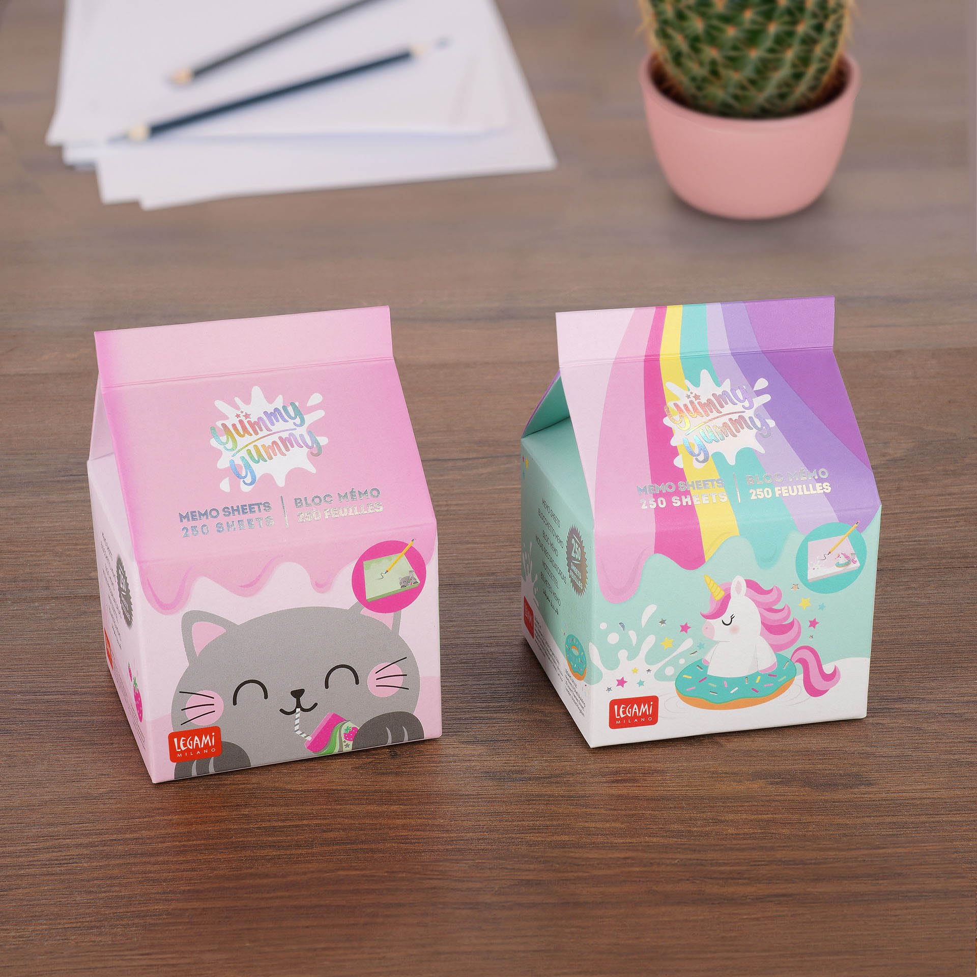 Legami, Yummy Yummy Memo Pad, Notepad with 250 Removable Sheets, FSC Certified Paper, Size 7 x 10 x 7 cm - Image 3
