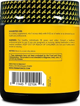 Primaforce HMB Powder (200 Grams) Unflavored, 1g Per Serving | Pure Calcium Beta-Hydroxy Beta-Methylbutrate, 200 Servings