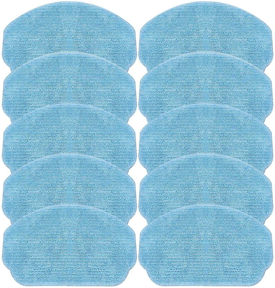 for 10 PACK For EICOBOT BR150 Accerssories Robot Washable Cleaning Cloth, Vacuum Cleaner Accessories