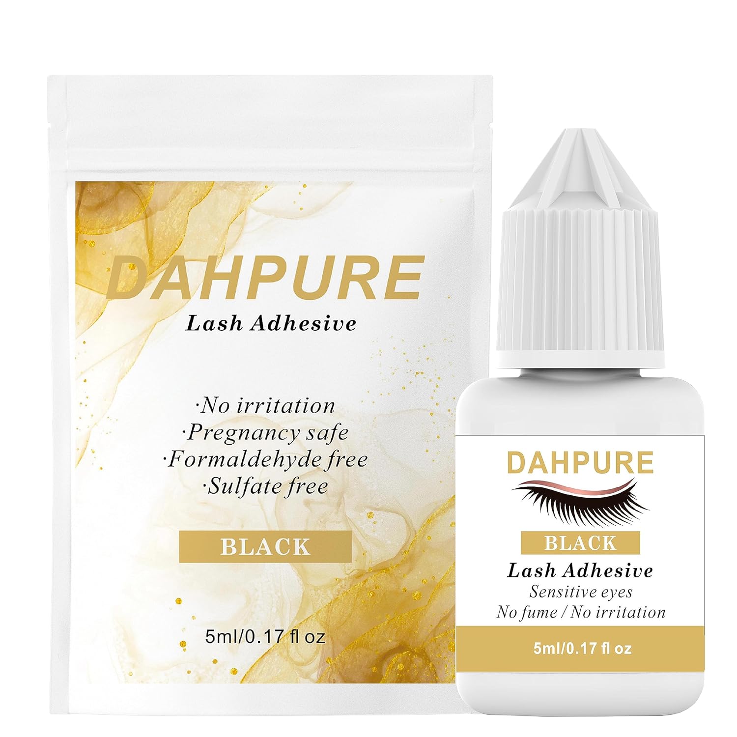 DAHPURE Sensitive Eyelash Extension Glue Strong Hold Last 2