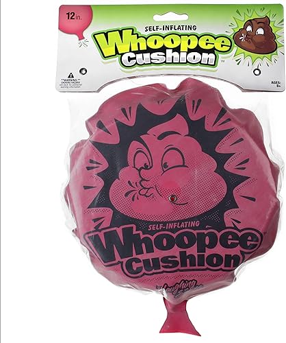 Miniatura 3 de Laughing Smith - Cojín Whoopie autoinflable de 12 pulgadas relleno de bolsas de golosinas Whoopee recuerdos de fiesta juguetes de pedos y bolsas de