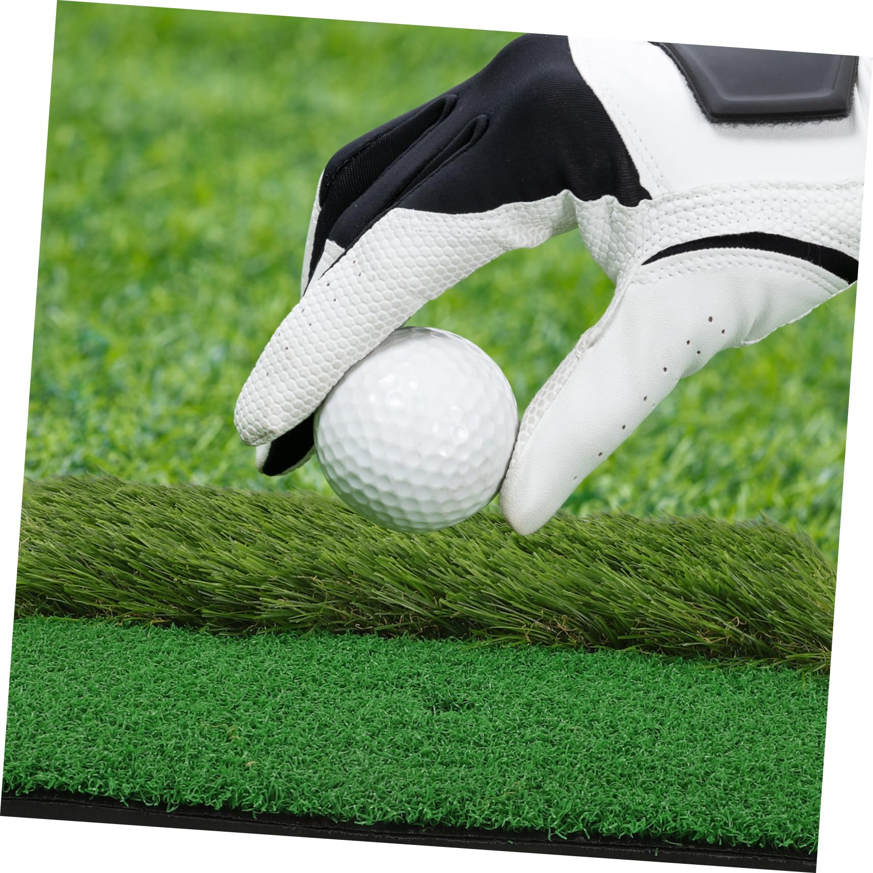 SUPVOX Golf Swing Mat Set Practice Hitting Mats Turf Golfing Mats Golfing Hitting Pad Outdoor Golfing Mats