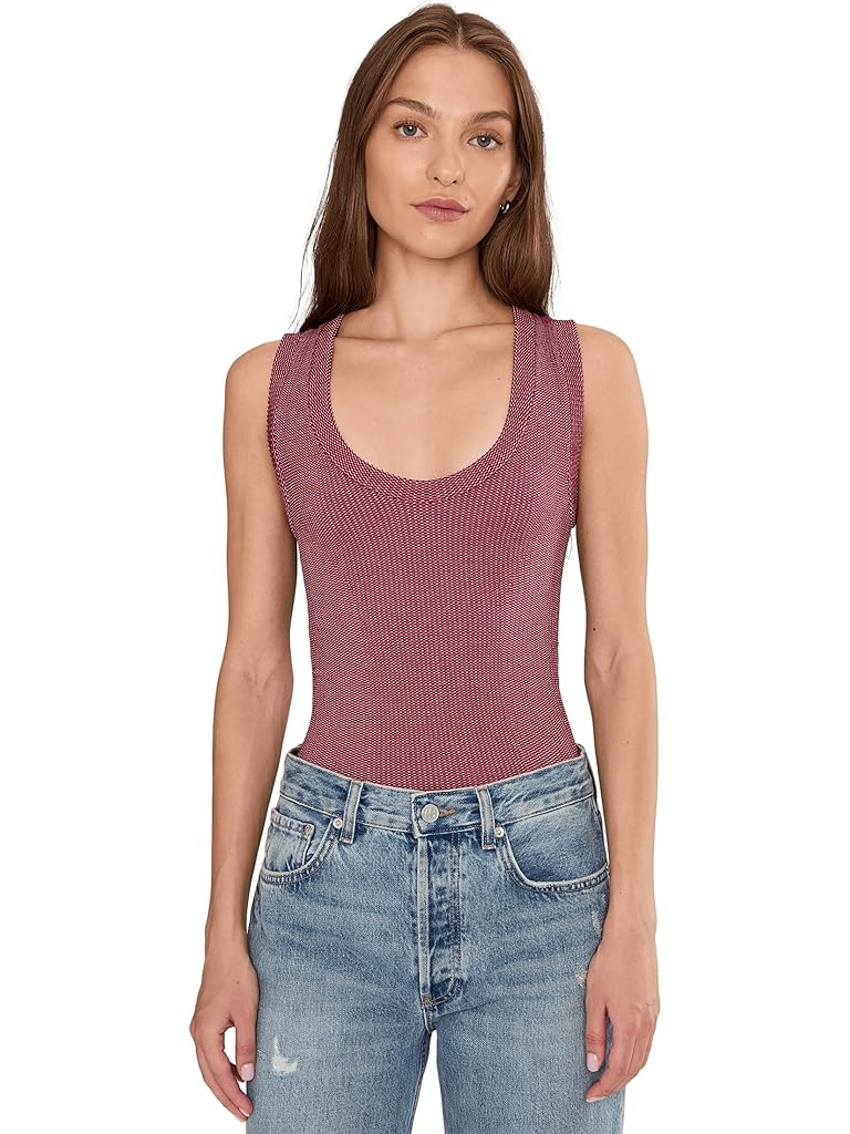 Red Free People Clean Slate Tank