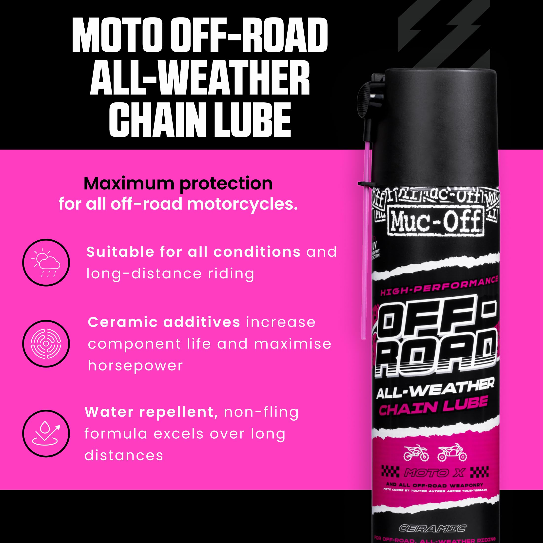 Muc-off Lubrificante off-Road - 400 ml