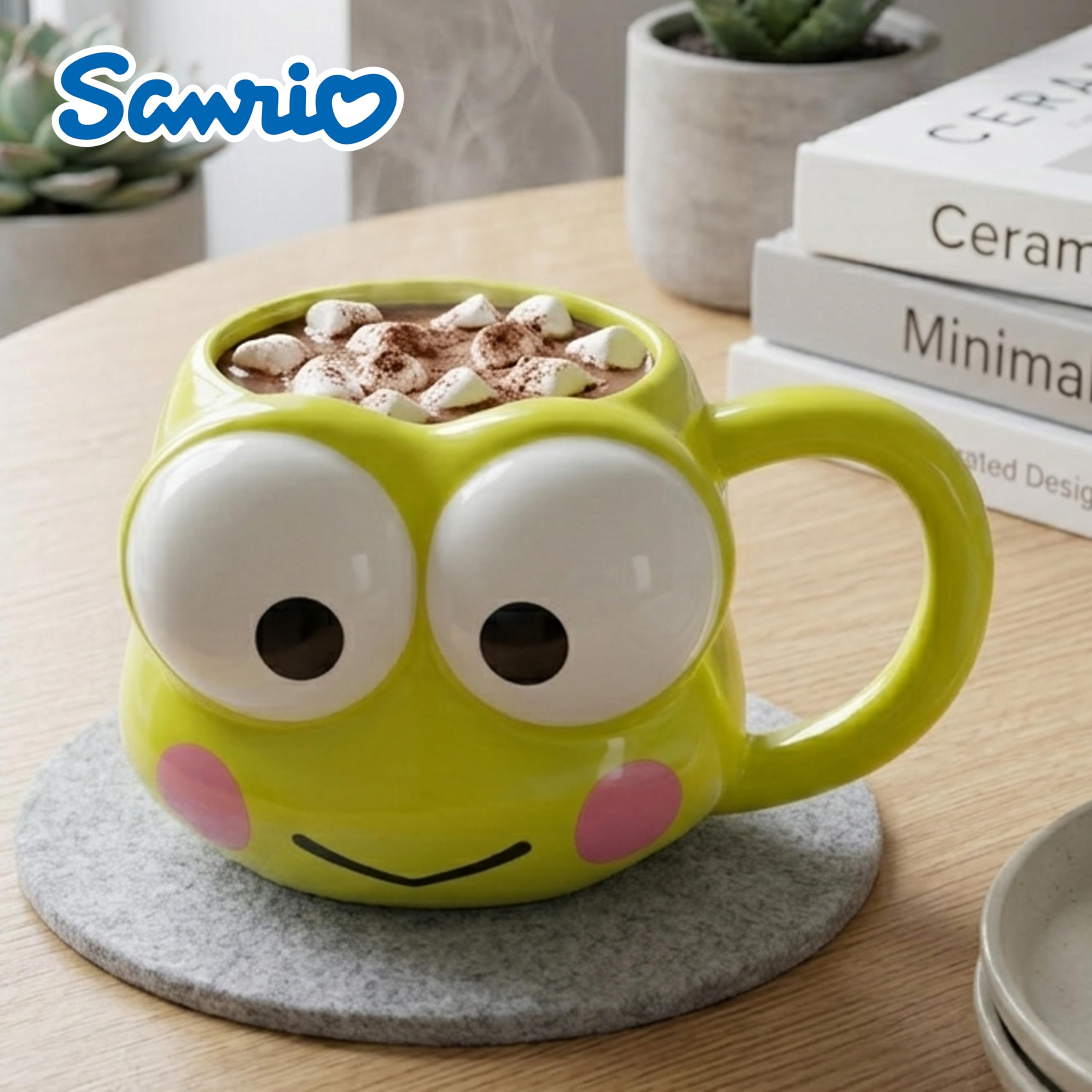 Amazon.com | Silver Buffalo Sanrio Hello Kitty Keroppi, 3D