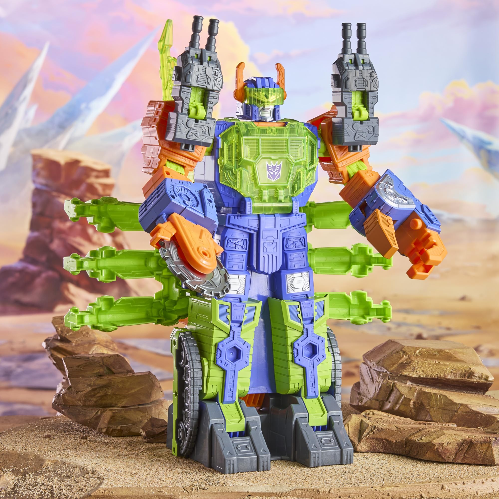 Zestaw bitewny z figurką Scorponoka z kolekcji Transformers CYBERWORLD