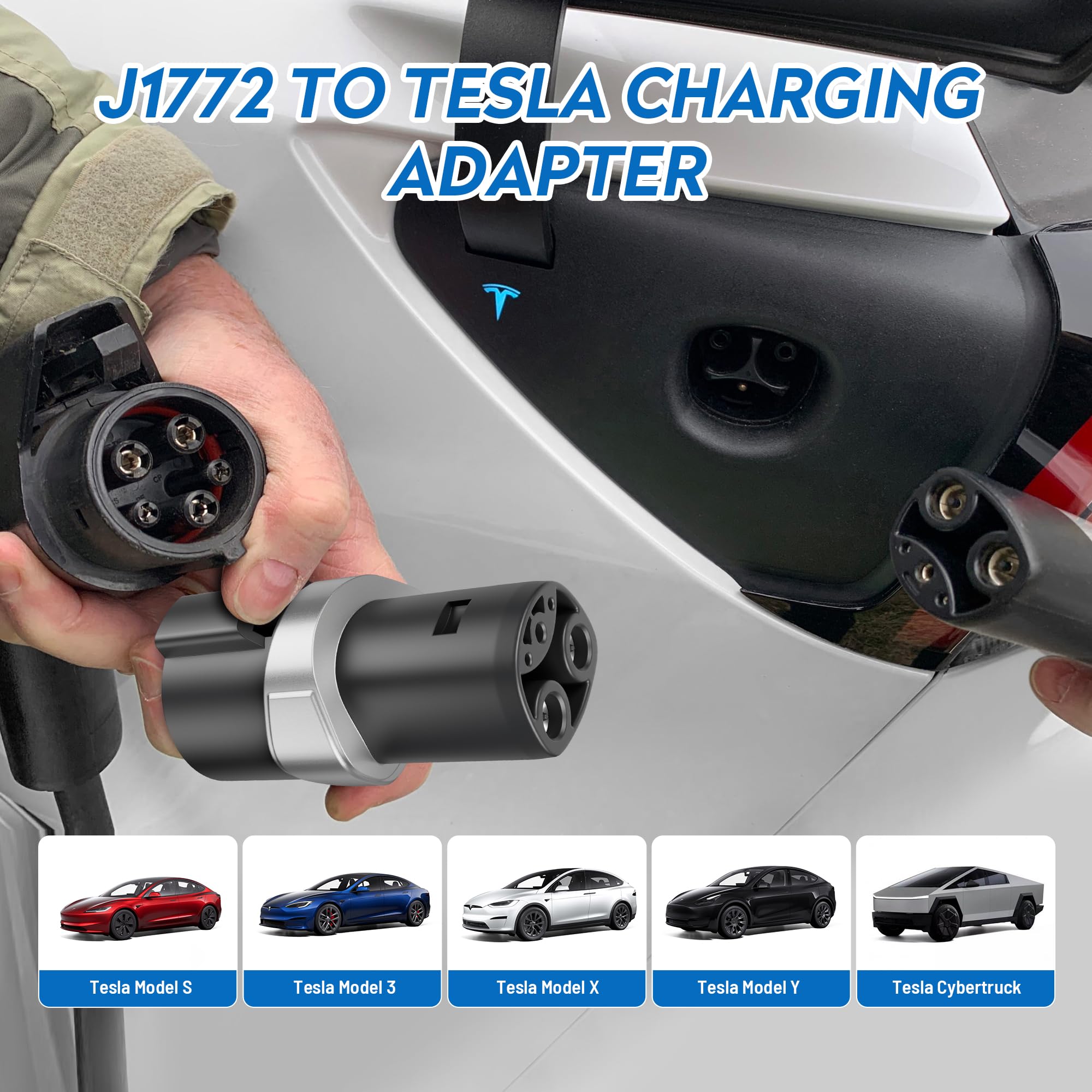 Amazon.com: for Tesla Charger Holder Wall Mount, Nozzle Holster