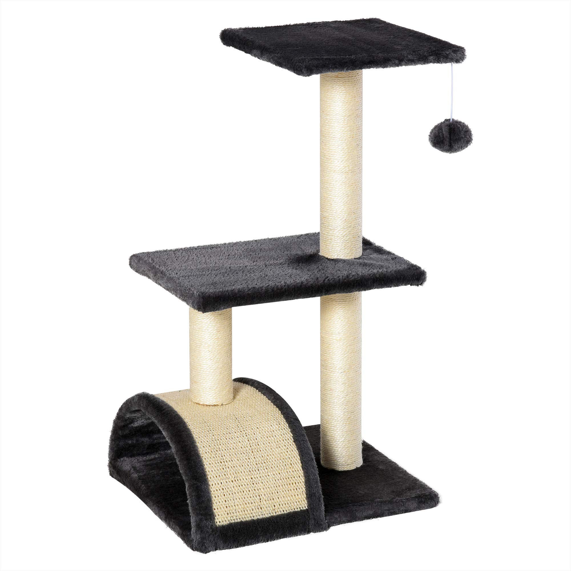 Buy PawHut Cat Tree Tower for Indoor Cats, 72cm Climbing Activity