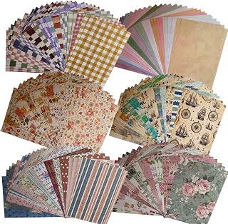 180장 콜라주 소재 빈티지 6가지 테마 빈티지 DIY 콜라주 종이, 불렛 저널, DIY 공예, 아트 콜라주, 노트북 및 사진 프레임 장식용 앤티크 장식 저널 용품