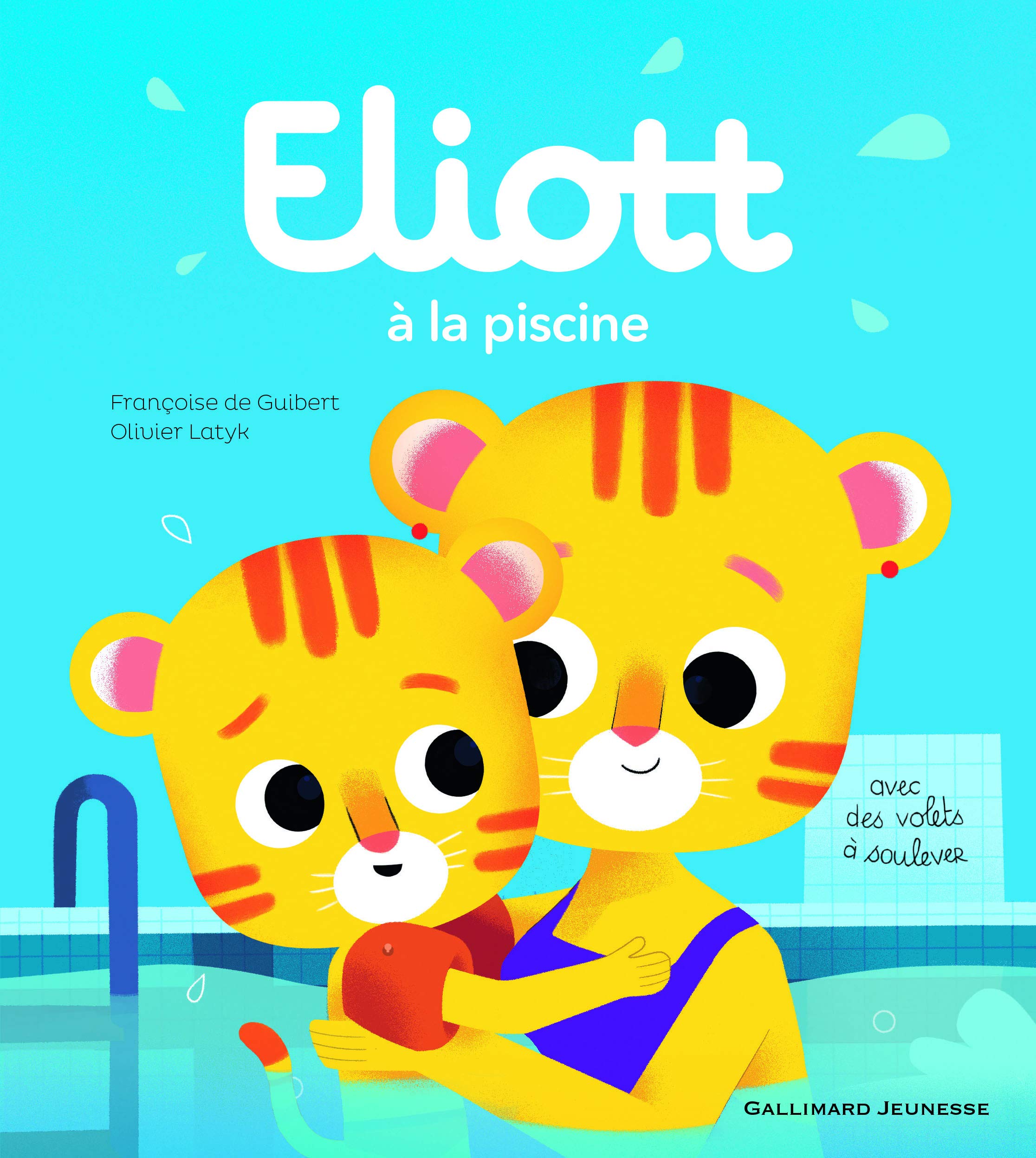 Eliott à la piscine