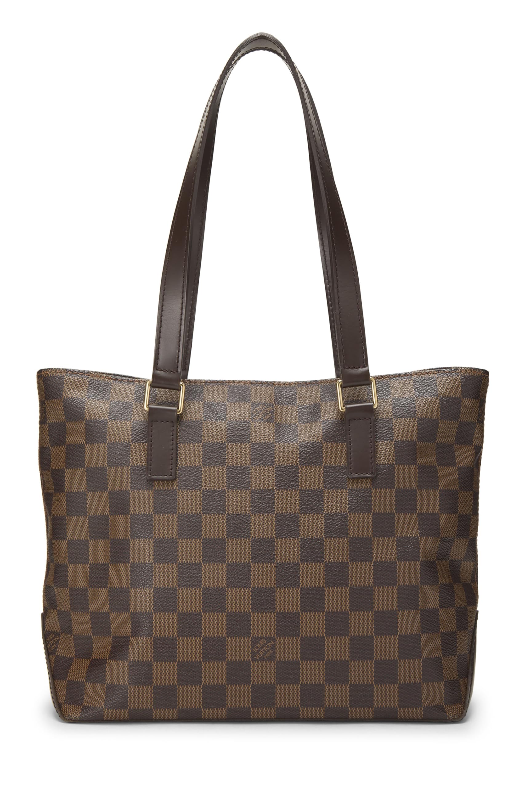 Louis Vuitton, Pre-Loved Damier Ebene Cabas Piano, Brown