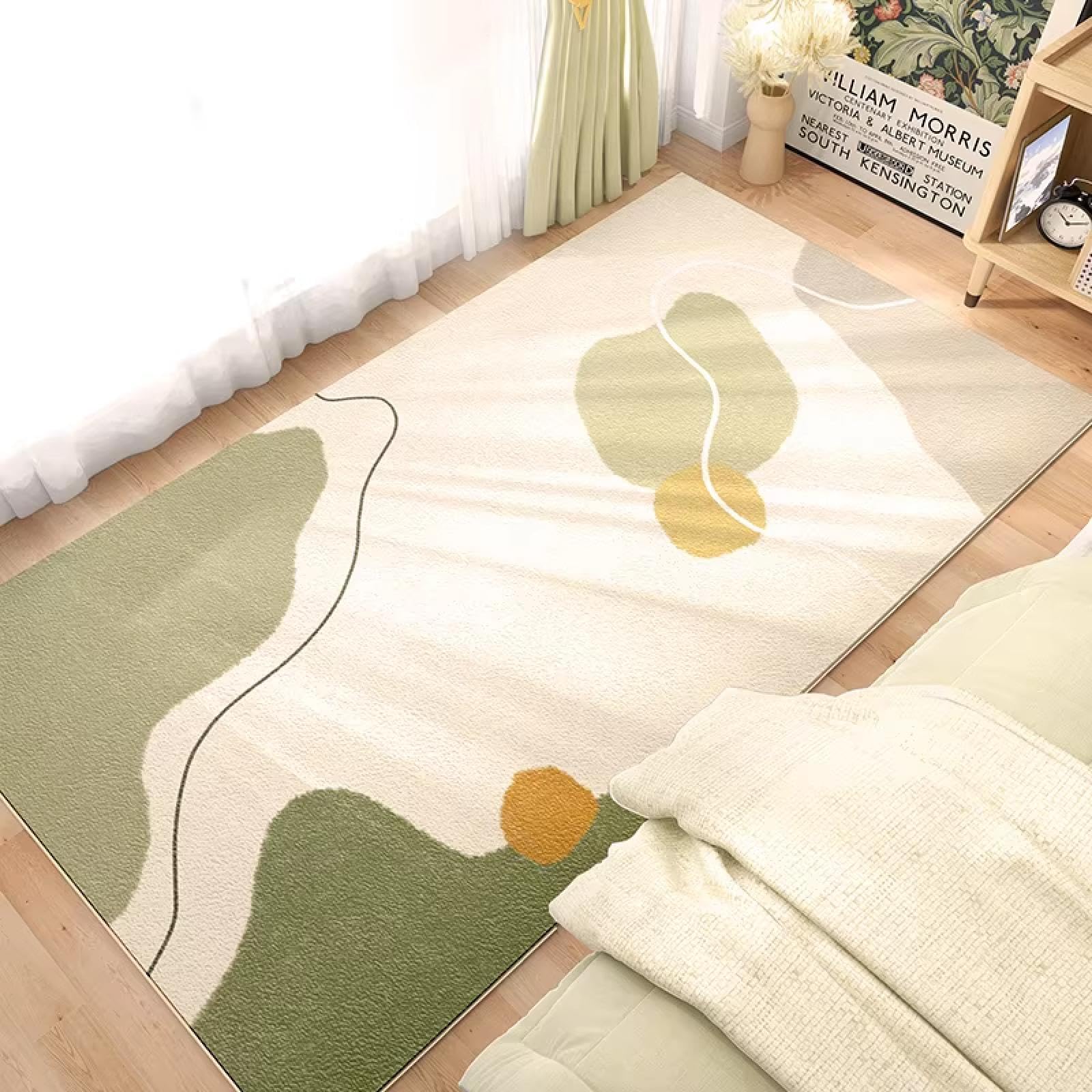 Alfombras de dormitorio cómodas y suaves para proteger tus pies del frío