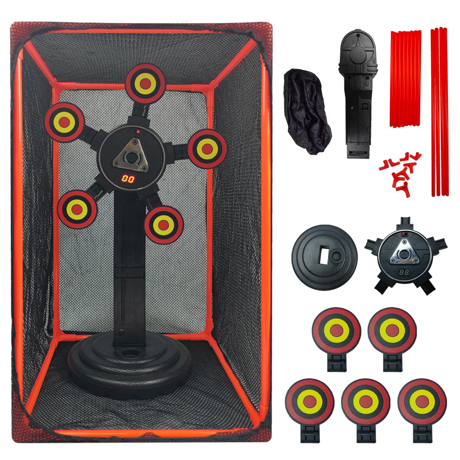 NSUKAKULU Intelligent Mobile Target Digital Display Design, Automatic Pop-Up and Movement Functions are Available aor Shooting Competition Training