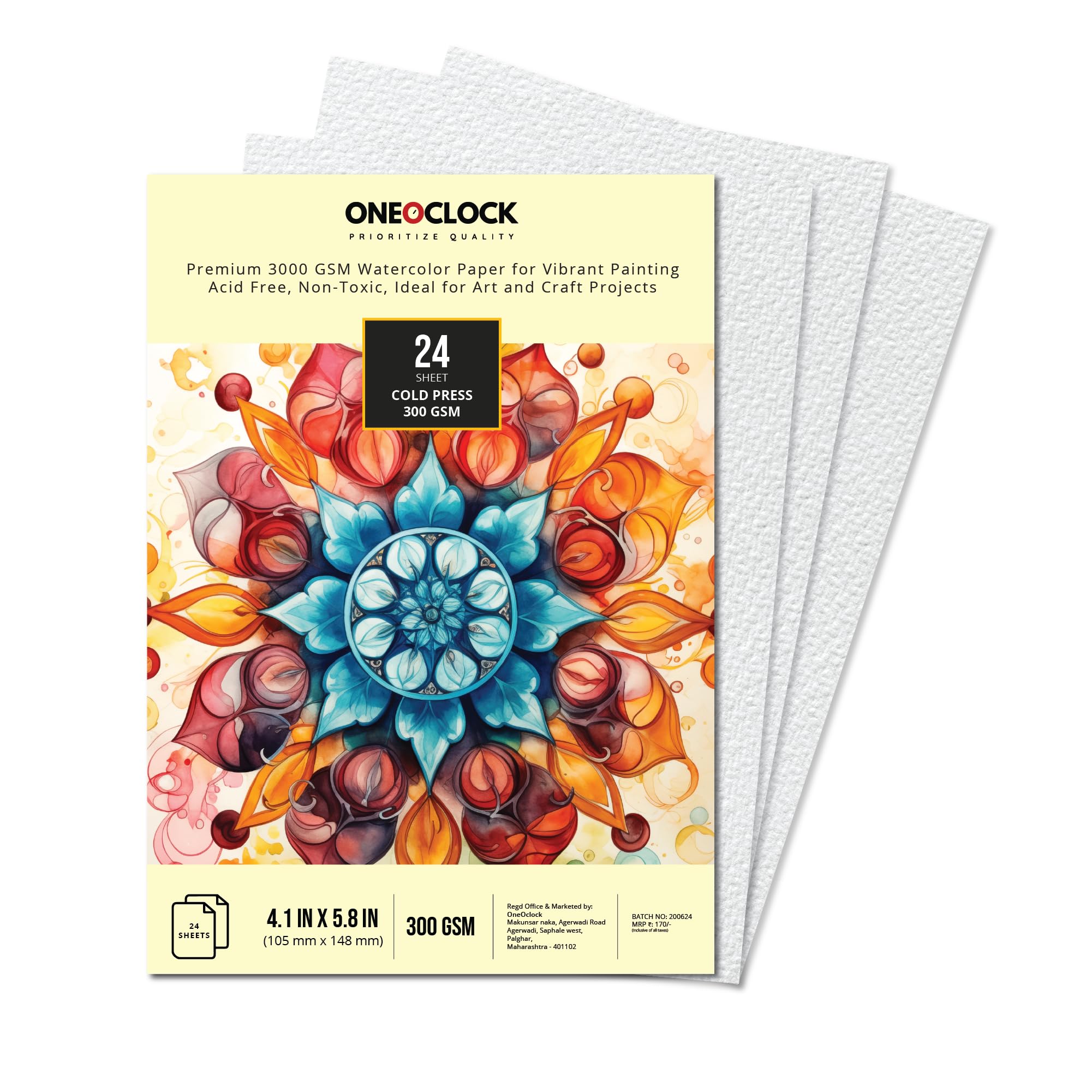 See full amazon price history chart for Oneoclock Artists Watercolor Paper 300 GSM 100% Cotton, Cold-Pressed, Handmade Papers for Watercolour, Acrylic, Gouache, Ink & Mixed Media (A6) Oneoclock Artists Watercolor Paper 300 GSM 100% Cotton, Cold-Pressed, Handmade Papers for Watercolour, Acrylic, Gouache, Ink & Mixed Media (A6) (B0D7MPDJH8) Amazon Price History, Amazon Price Tracker