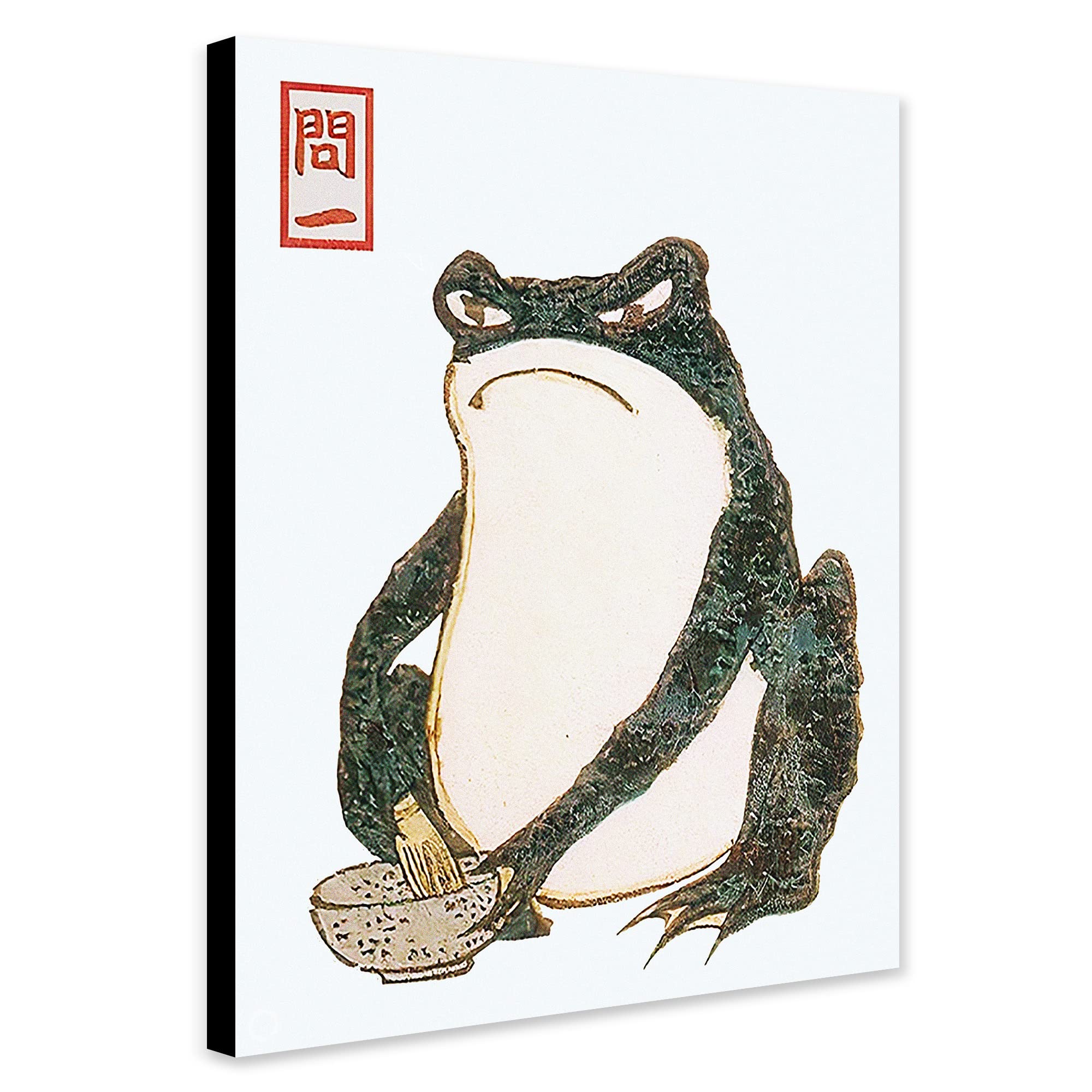 タイトル(永遠) 原画 A4サイズ Amazon.com: Vintage Angry Frog - Japanese Art by Matsumoto Hoji