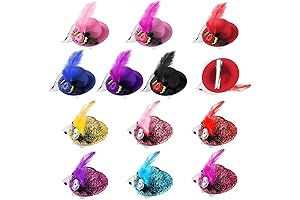 Flower-Tipped Tea Party Mini Hats: A Delightful Accessory for Imaginative Play