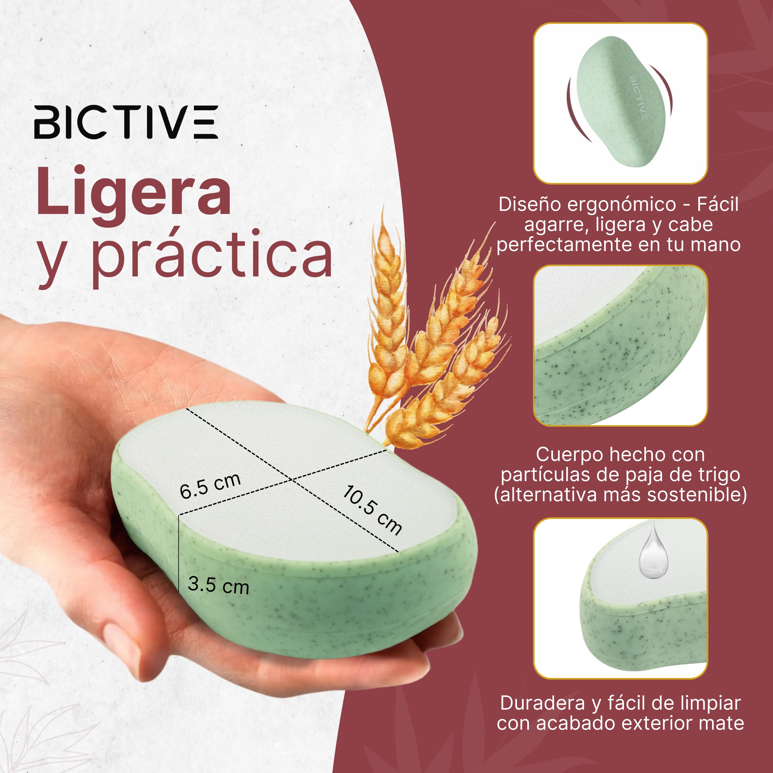 Lima para Pies con Nano Cristal. Lima Durezas de Pies, Callos y Talones Agrietados. Raspador Suave Fabricado con Partículas de Paja. Para Quitar Durezas de los Talones de forma Eficaz.