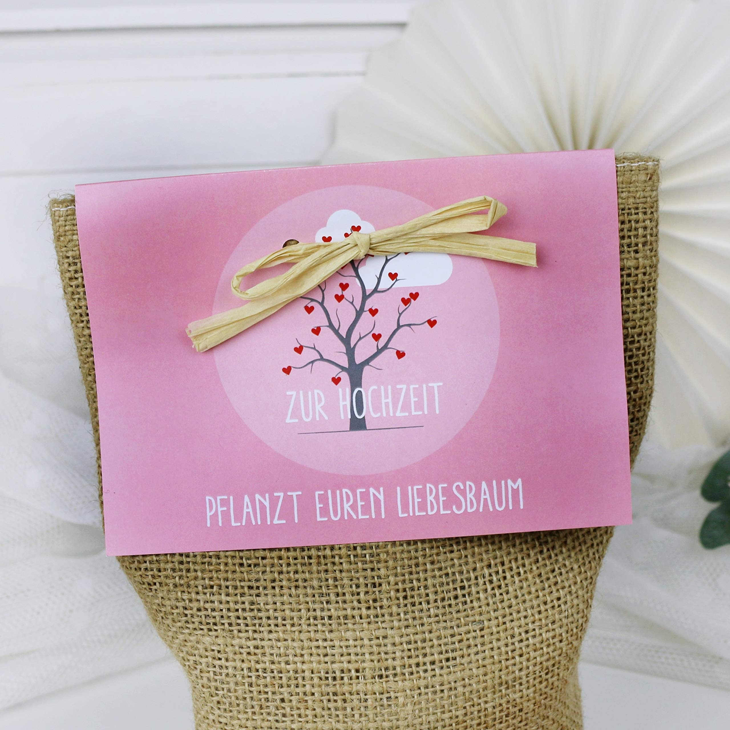 Pflanzset Baum Set Geschenkidee Zur Hochzeit Geschenk Brautpaar