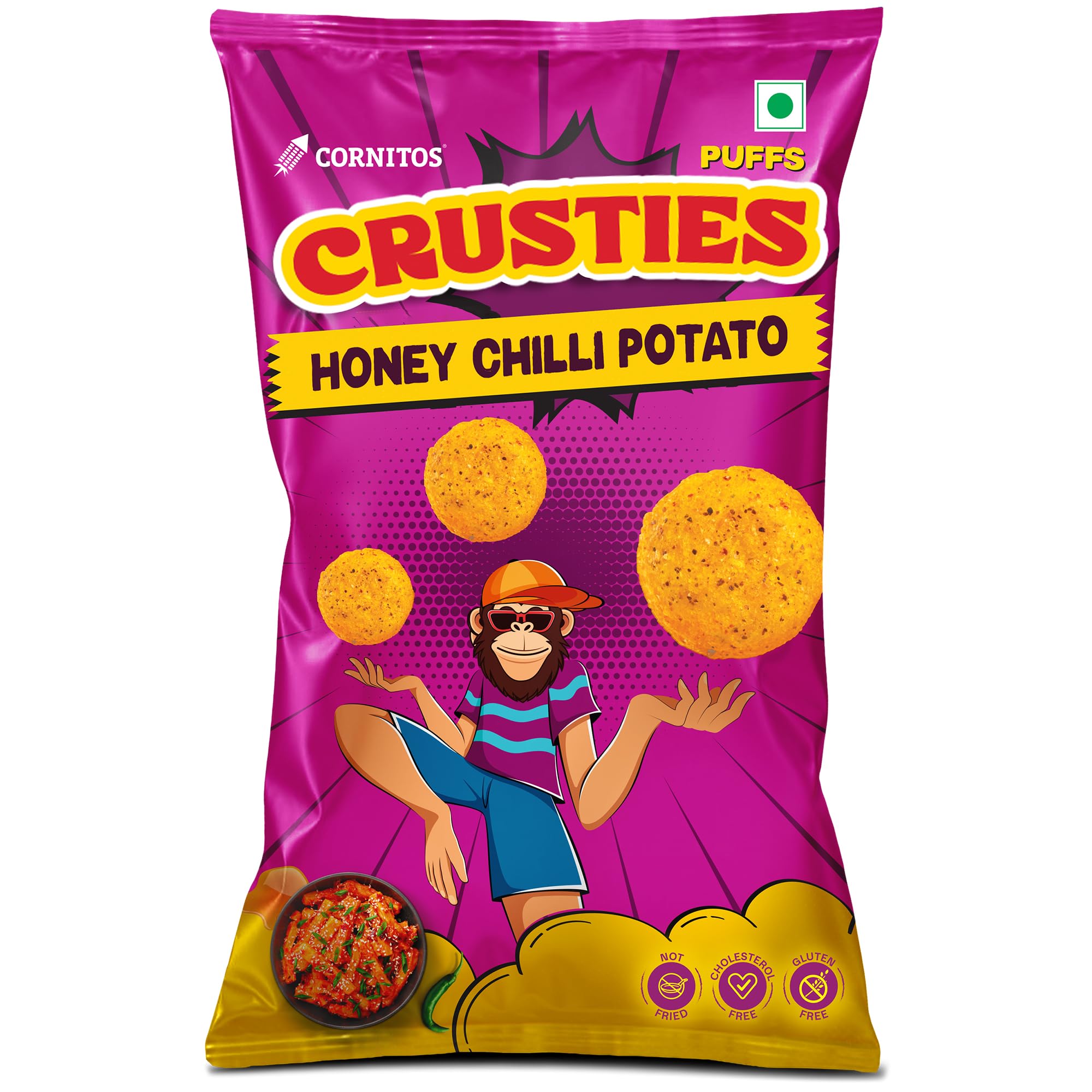Cornitos Chickpea Crusties Dilli Chaat 57g