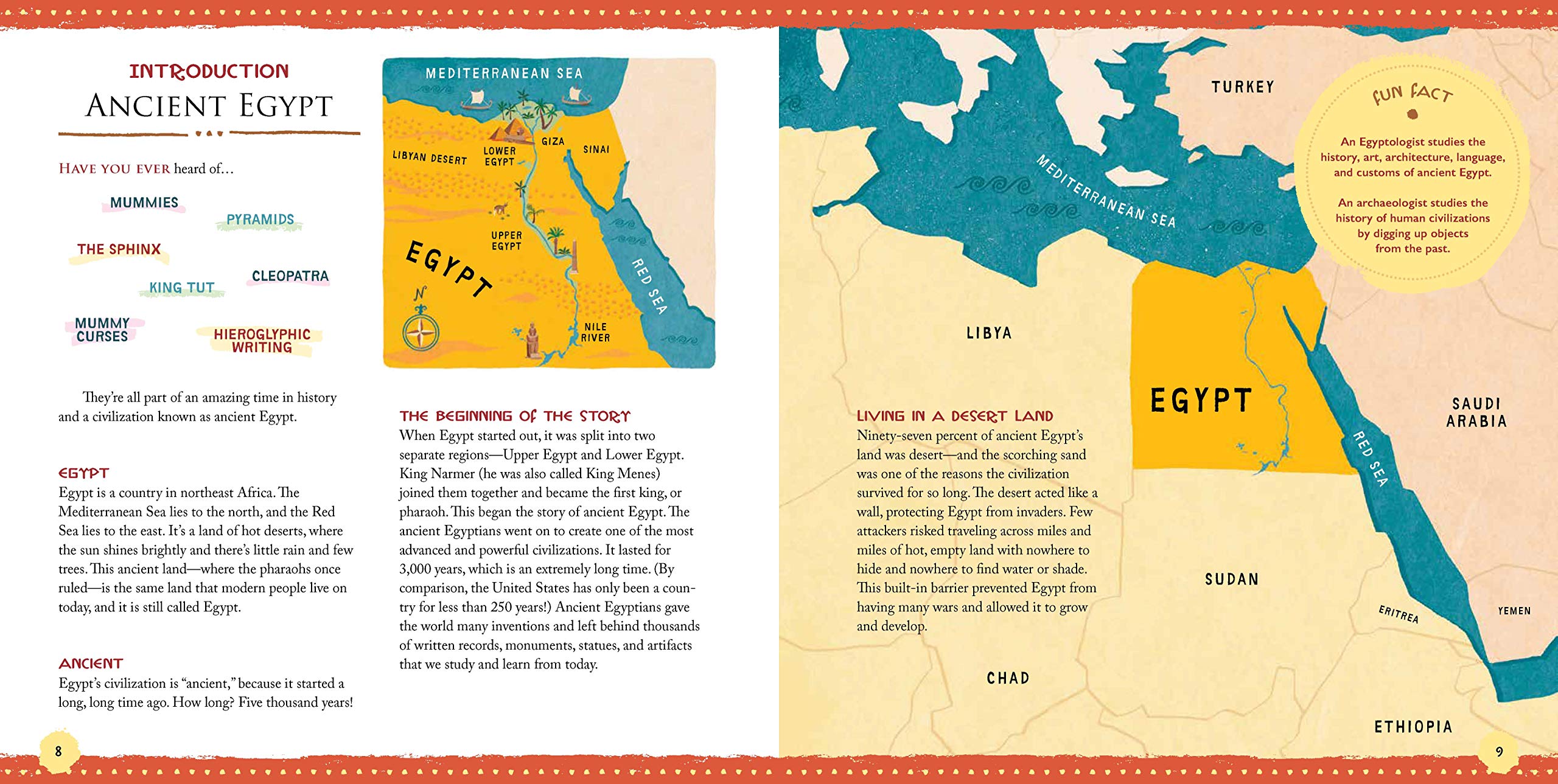 A Child's Introduction to Egyptology: The Mummies, Pyramids, Pharaohs, Gods, and Goddesses of Ancient Egypt