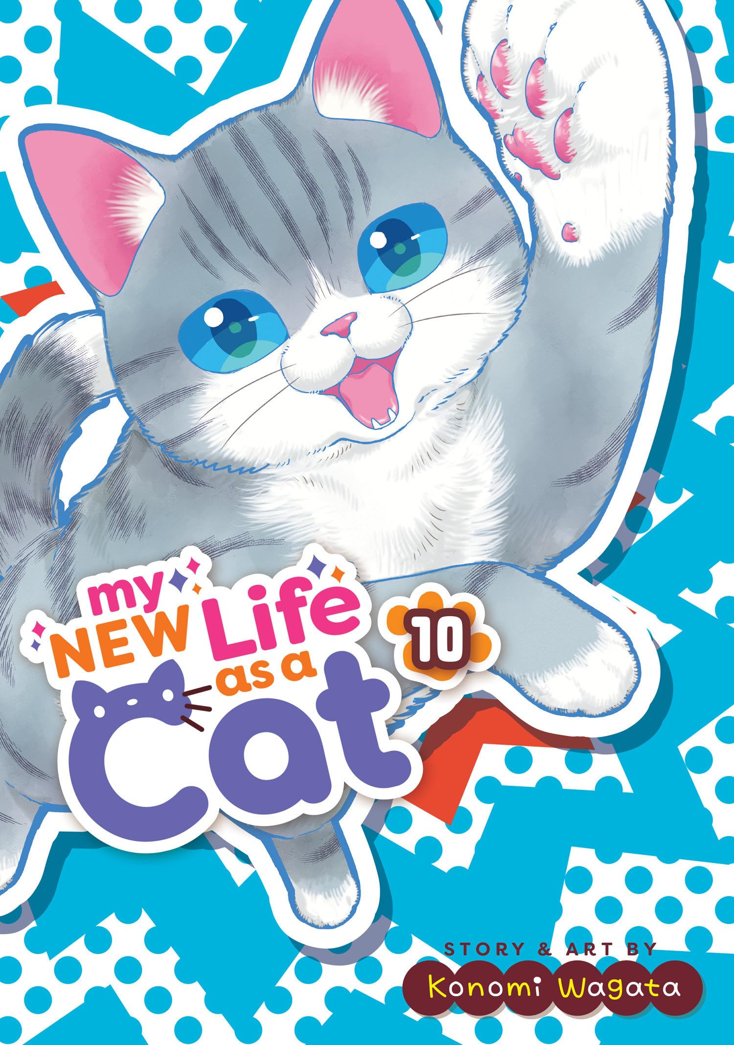 Konomi Wagata My New Life as a Cat Vol. 10 Paperback