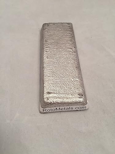 Lingote de aleación a base de bismuto de punto de fusión bajo 158-190F de RotoMetals