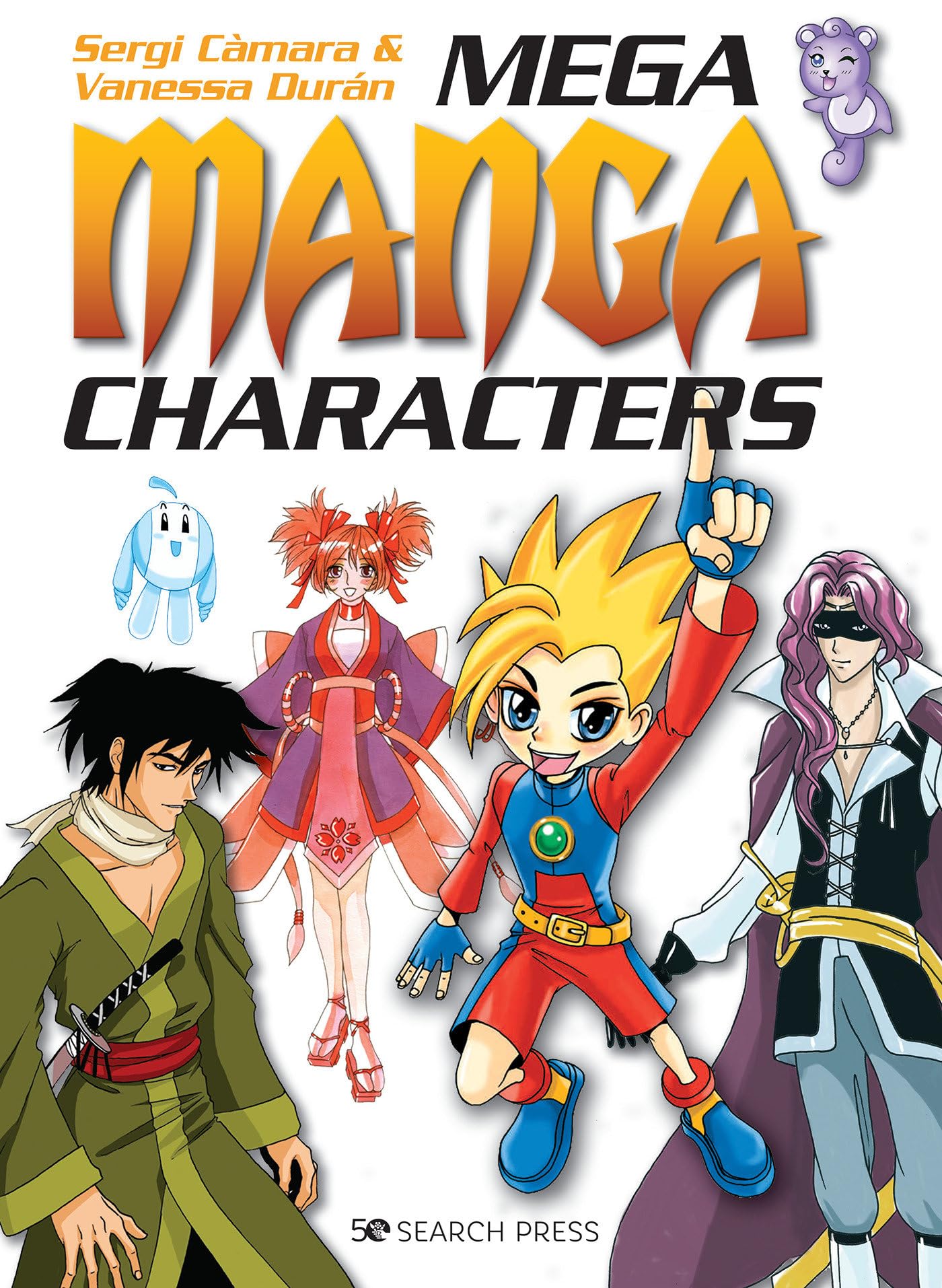 Mega Manga Characters by Sergi Càmara PAPERBACK 9781782219170