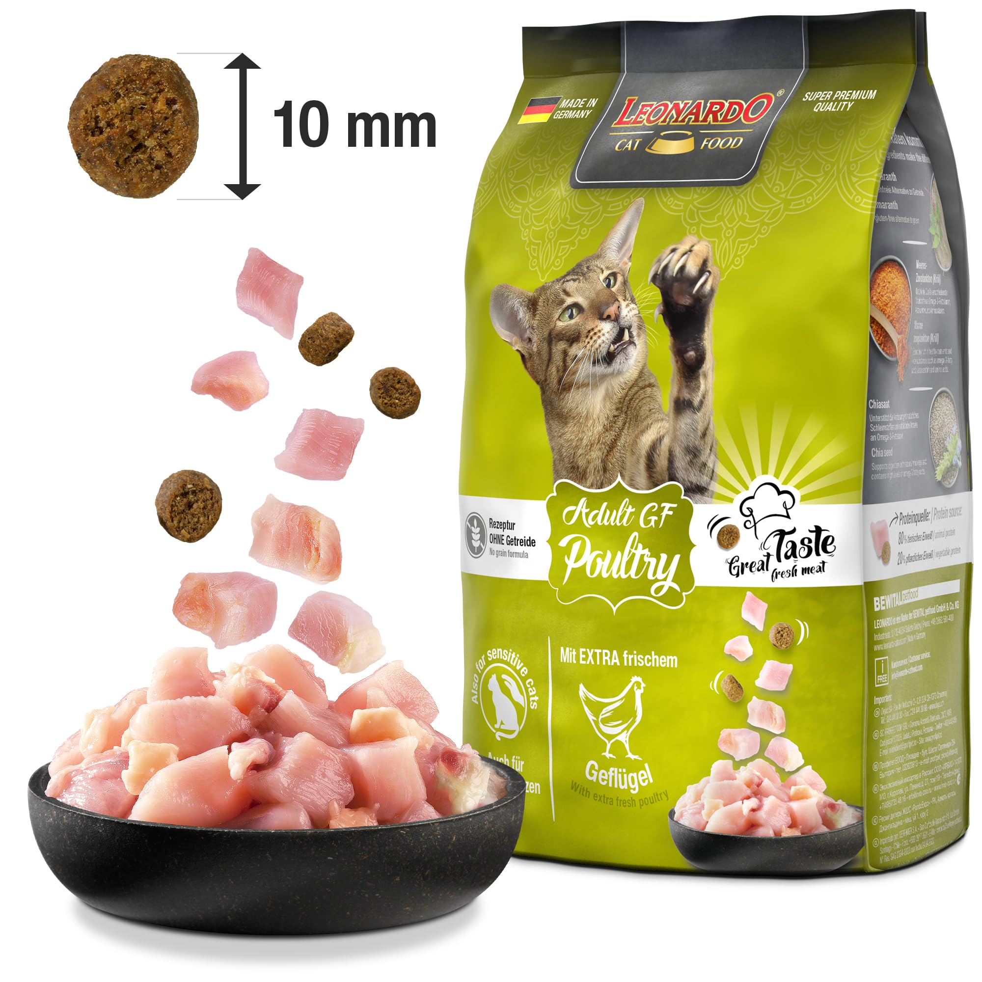 Leonardo | Adult Poultry GF | 7.5 kg : Amazon.de: Pet Supplies