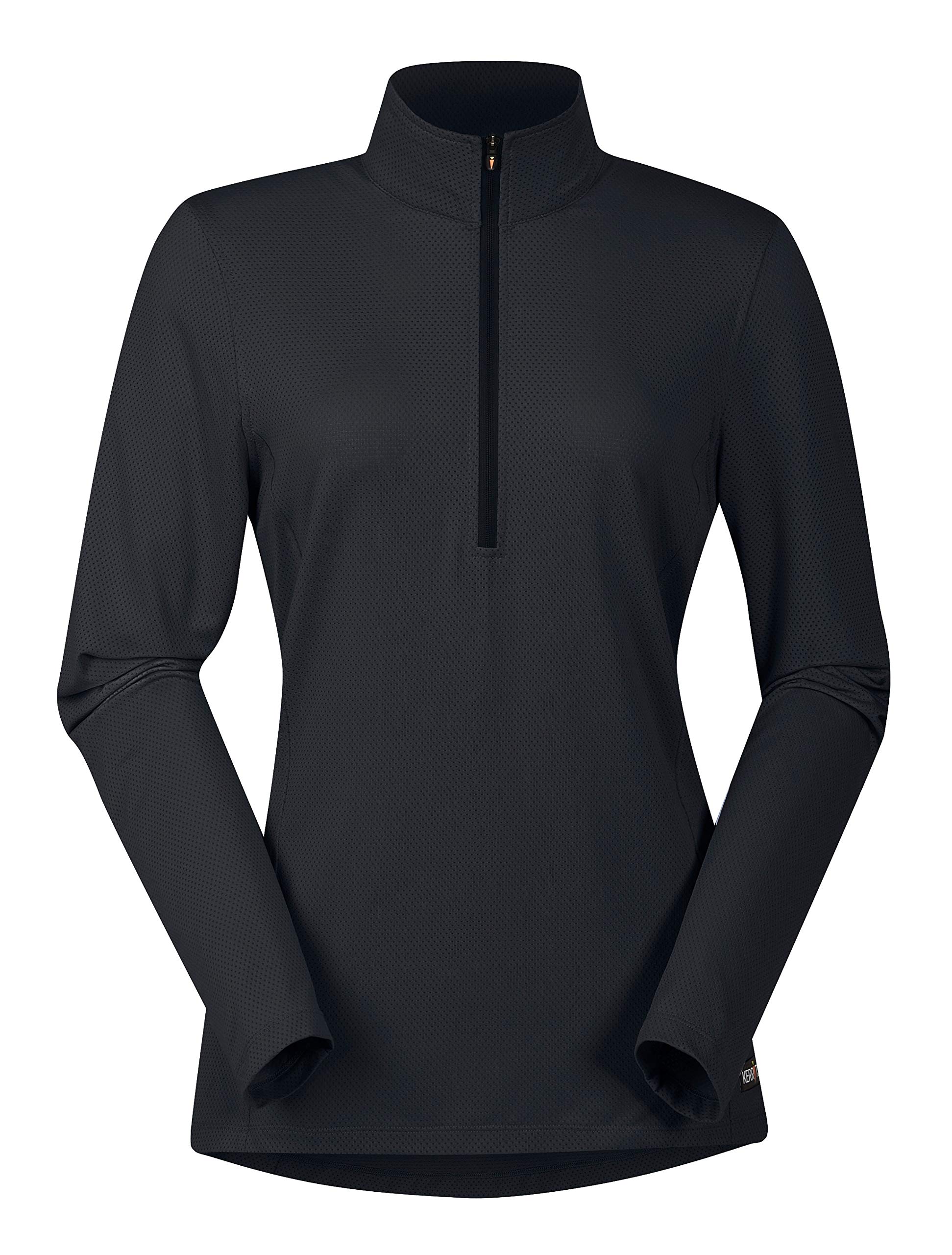 Kerrits Women's Ice Fil Lite Long Sleeve Shirt – Cooling Sun Protection Shirt for Horse Riding, Golf, Hiking