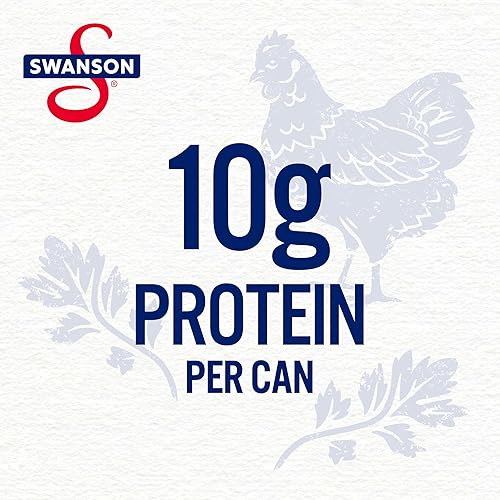 Miniatura 83 de Swanson White Premium Chunk Pechuga de pollo enlatada en agua, pollo completamente cocido, lata de 4.5 onzas