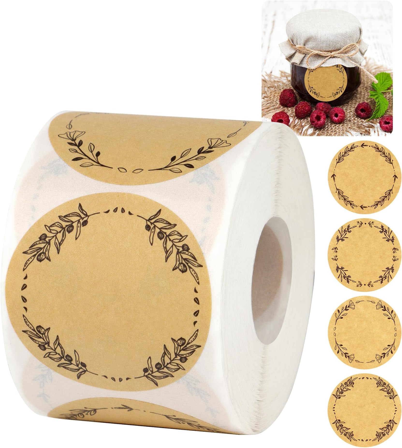 Jam and Jelly Jar Labels, Canning Labels for Mason Jars